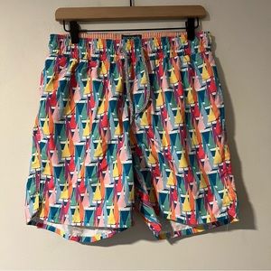 Michael’s Men’s Sailboat Swim Trunks Size M